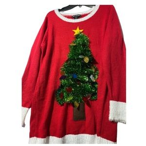 United States Graphic Christmas Sweater..Size:XL